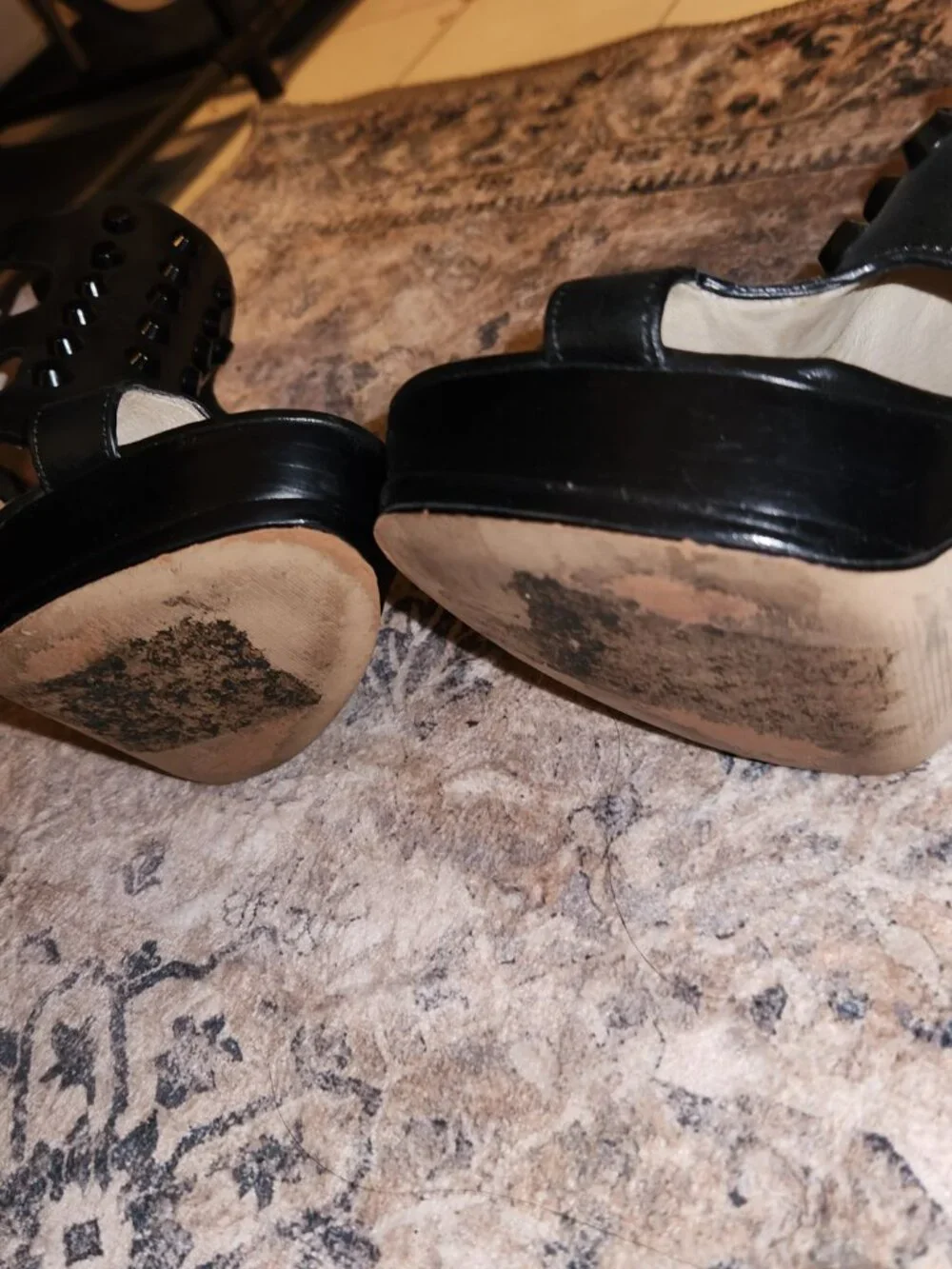 Michael Kors sexy black high heels, fits size 8